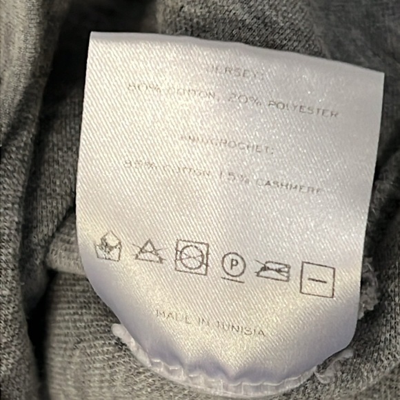 Michaela Buerger I love Paris perfume bottle sweatshirt with crochet detail, M - Picture 8 of 16